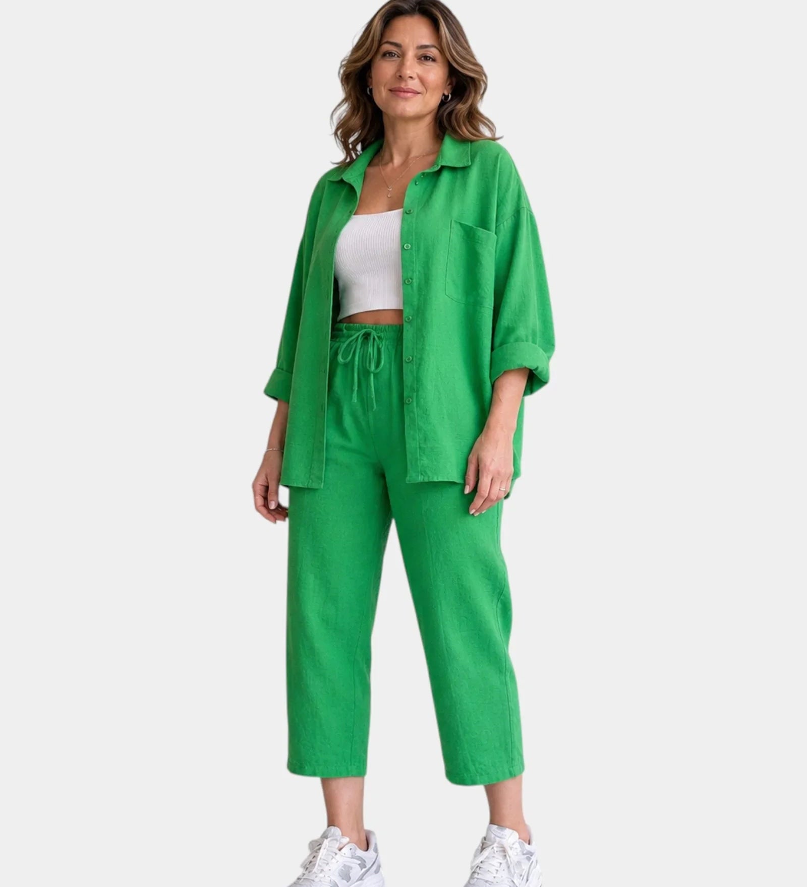Pétronille | Ensemble léger chemise et pantalon