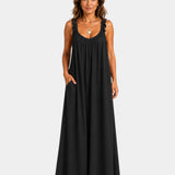 Bérangère | Robe maxi légère et aérienne