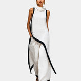 Nicaise | Ensemble élégant pantalon et blouse