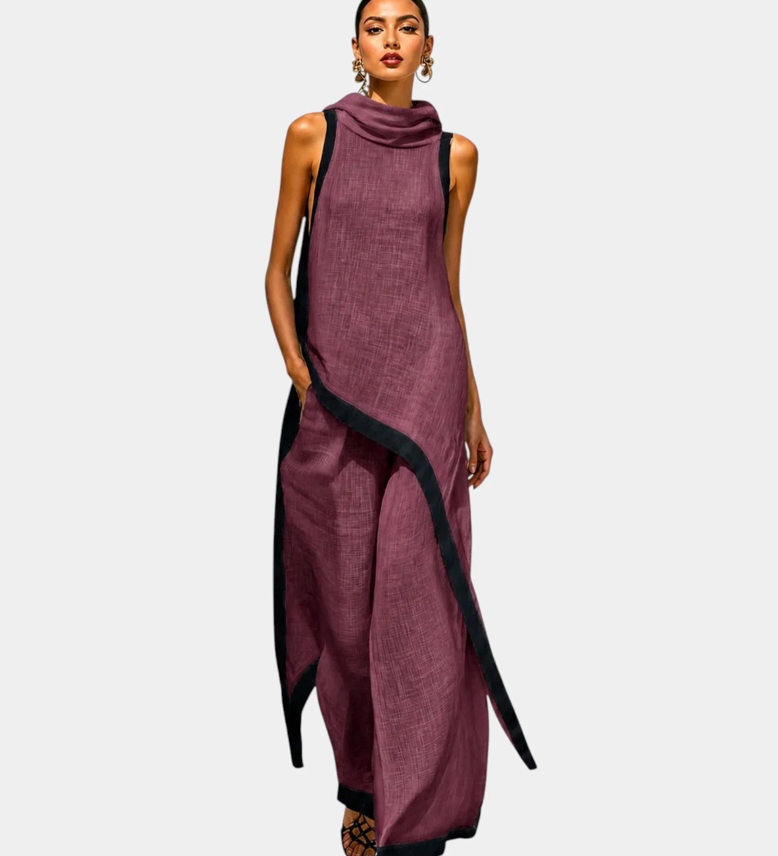 Nicaise | Ensemble élégant pantalon et blouse