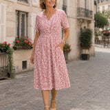 Iséa | Robe midi florale
