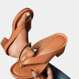 Aliénor | Sandales confortables à talon épais