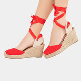 Denise | Espadrilles à talons hauts