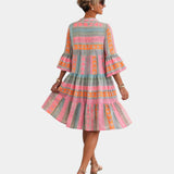 Amicie | Robe midi imprimée