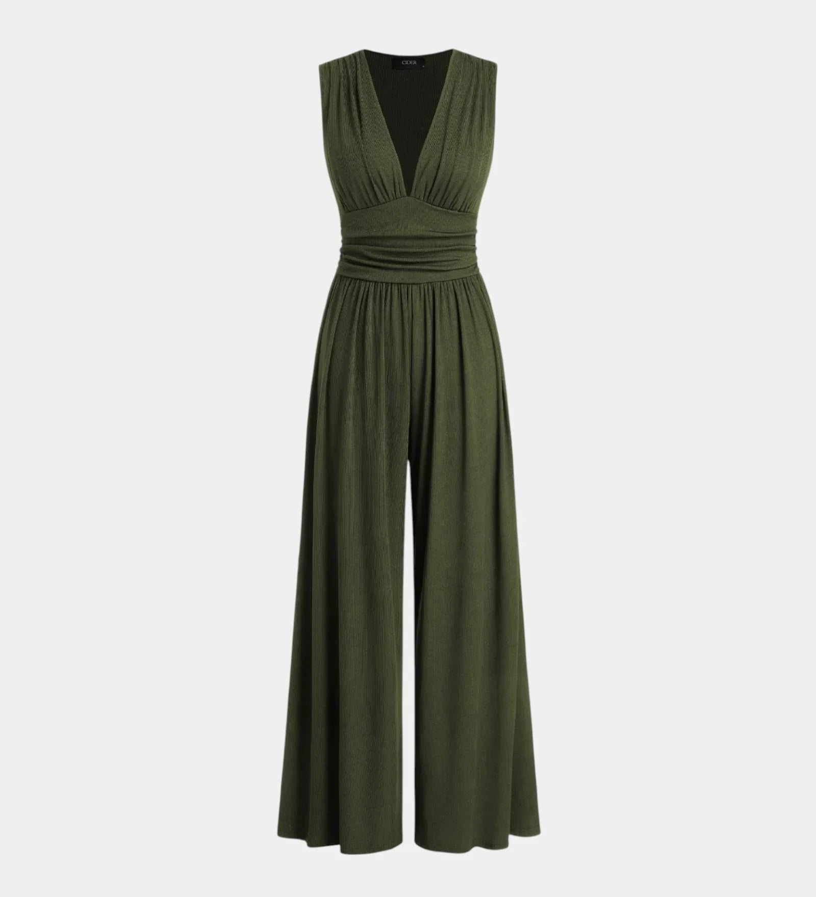 Sultana | Combinaison sans manches à jambes larges chic