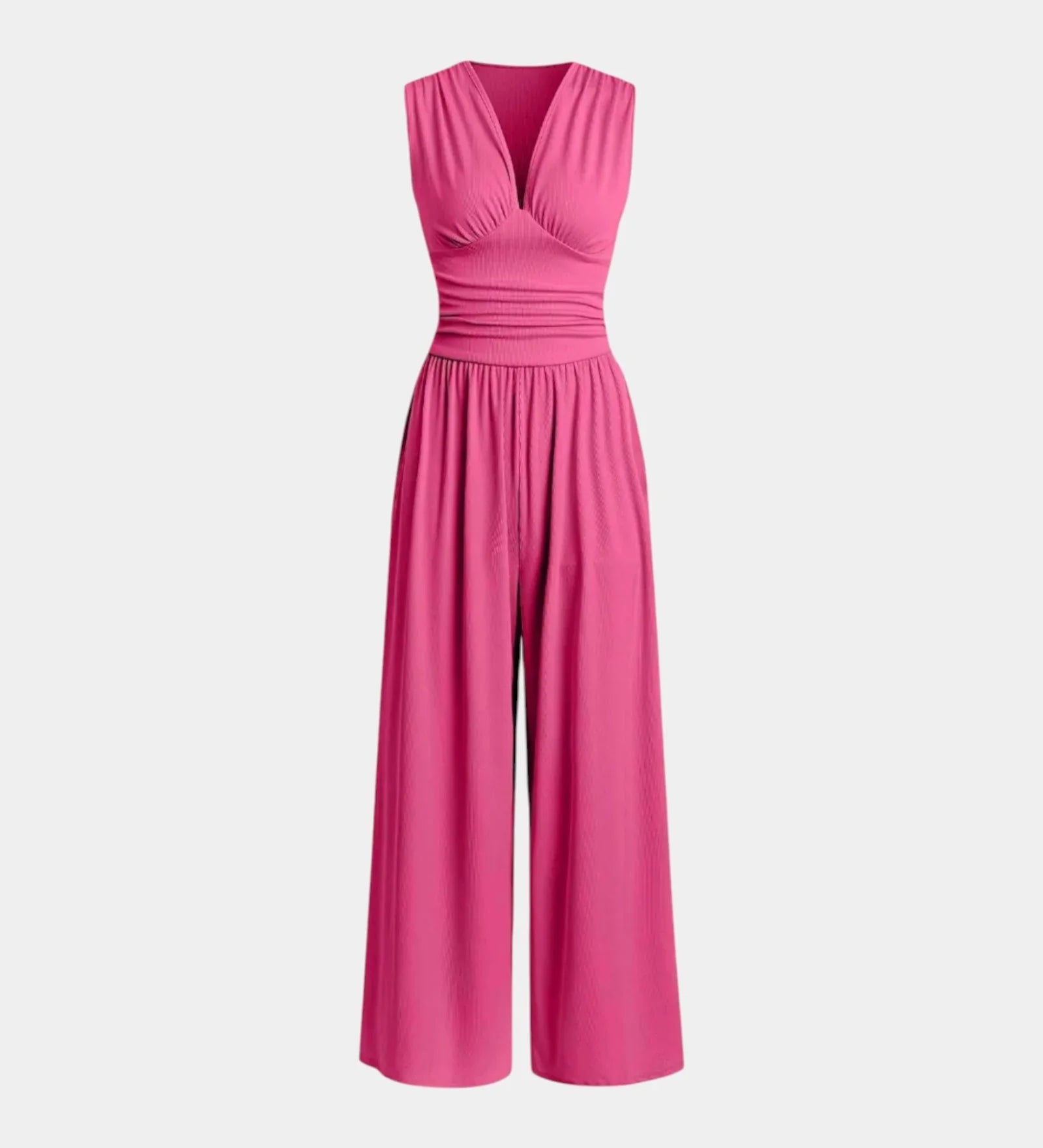 Sultana | Combinaison sans manches à jambes larges chic
