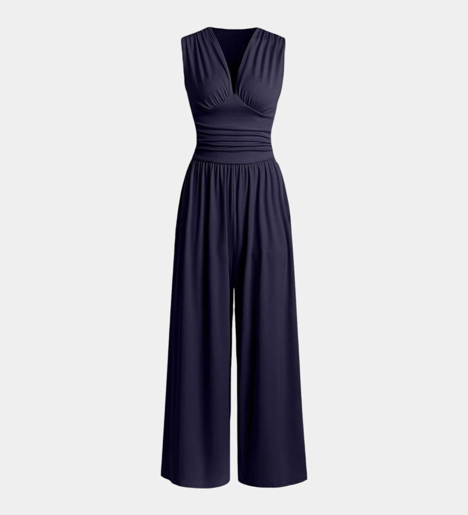 Sultana | Combinaison sans manches à jambes larges chic