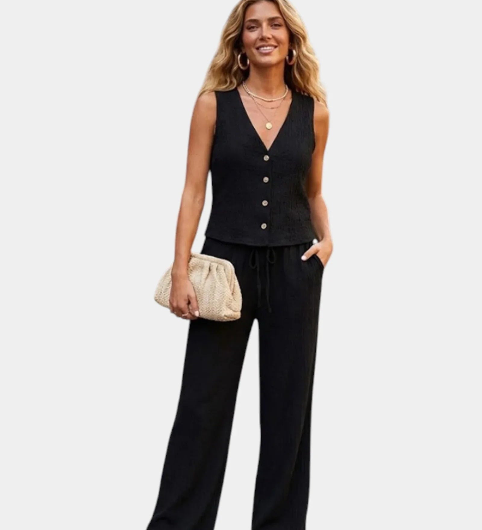 Vivette | Ensemble pantalon et haut élégant