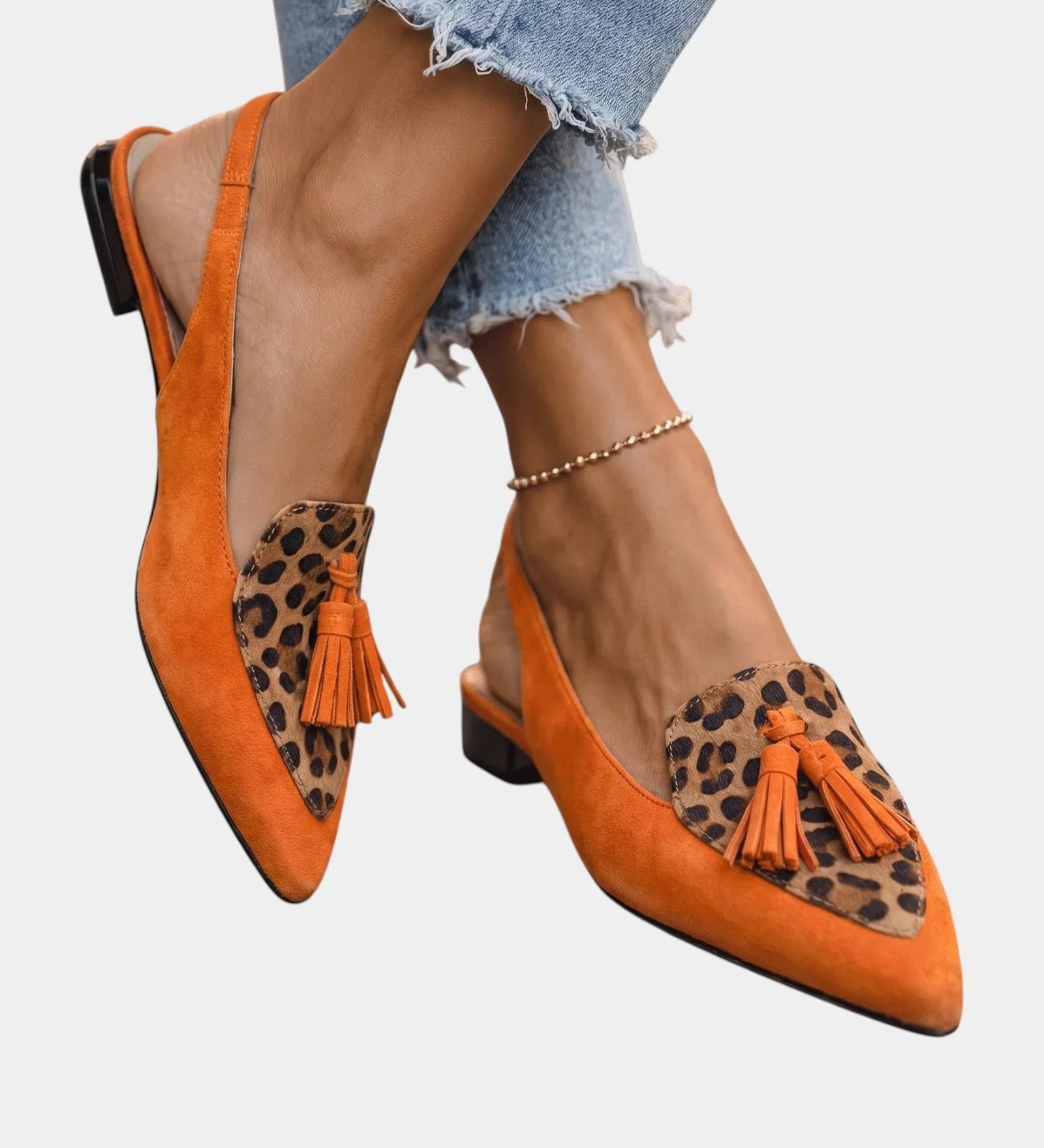 Francette | Sandales à talons avec franges