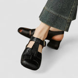 Mathilde | Chaussures orthopédiques Mary Jane en cuir