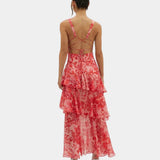 Isa | Robe maxi florale élégante