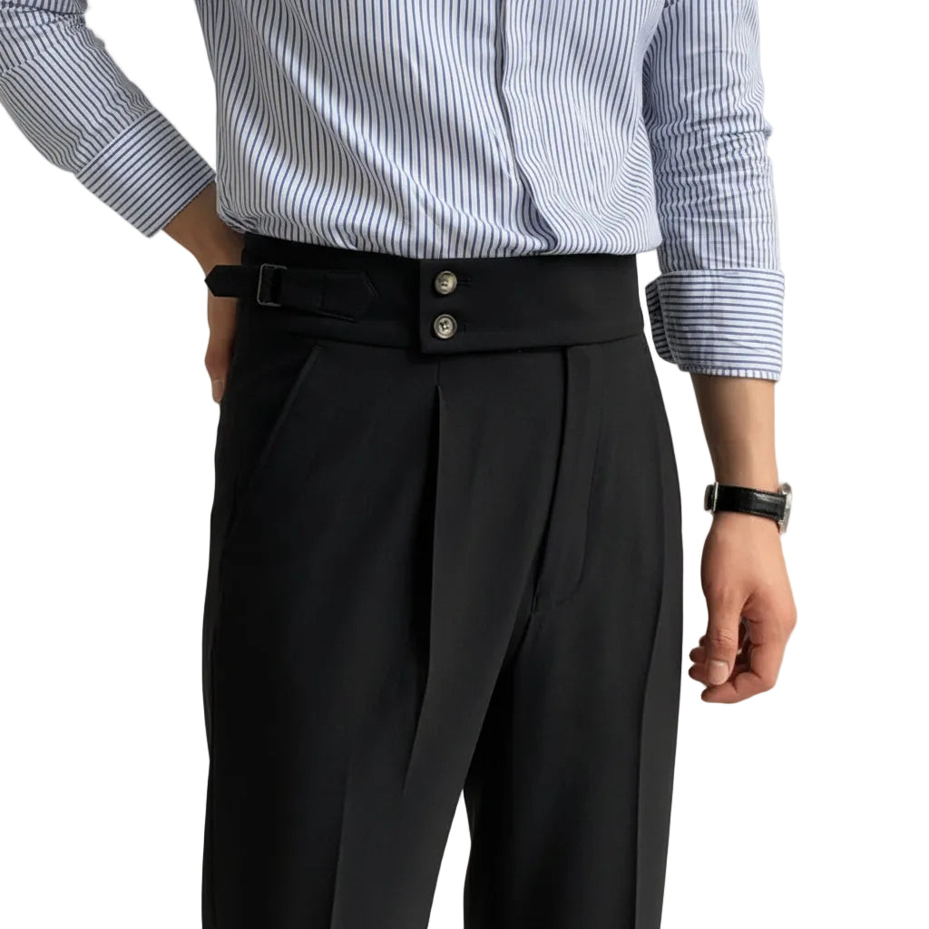 Edward | Pantalons Taille Haute Élégants