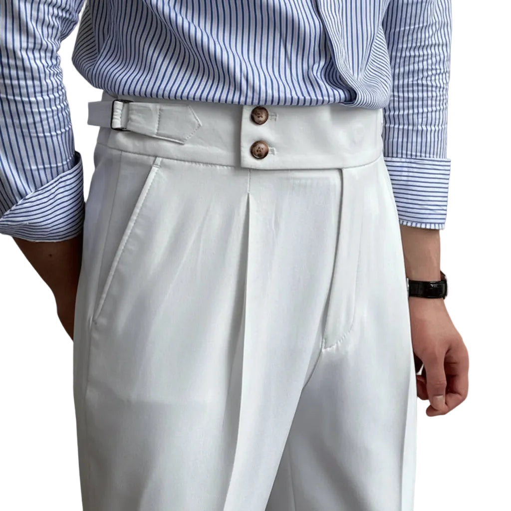 Edward | Pantalons Taille Haute Élégants