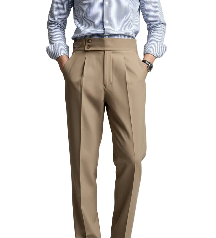 Edward | Pantalons Taille Haute Élégants