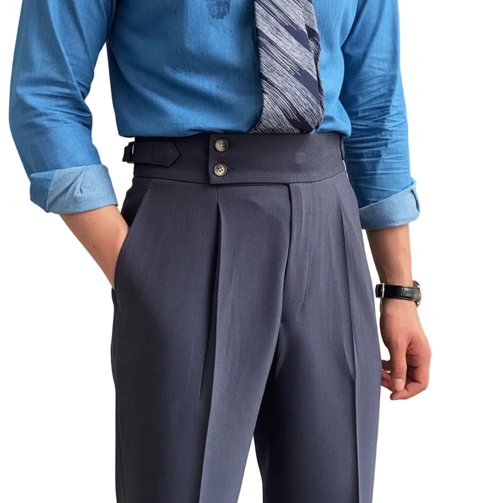 Edward | Pantalons Taille Haute Élégants