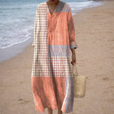 Aurélie | Robe Géométrique Élégante