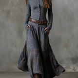 Leonora | Robe longue vintage