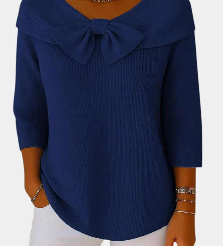 Lúa | Pull chaud et féminin avec nœud