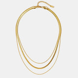 Esmée | Collier Multi-Couches en Or