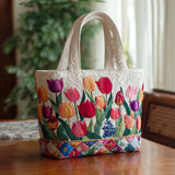 Sac à main artisanal "Tulipe"