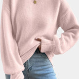 Mae | Pull à Col Rond et Manches Bouffantes