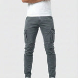Jean | Pantalon Cargo Élastique