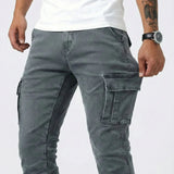 Jean | Pantalon Cargo Élastique