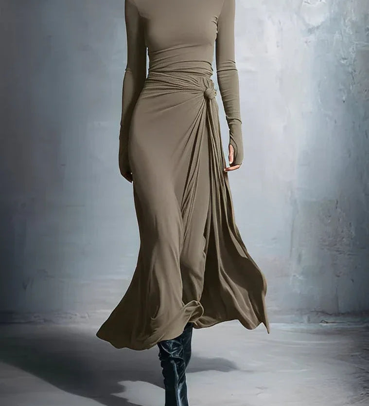 Renee | Robe Maxi Drapée