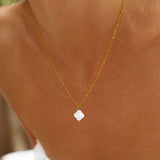 Isaline | Collier Pendentif Carreaux d'Été